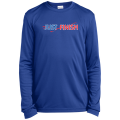 Youth Just Finish Performance Long Sleeve T-Shirt