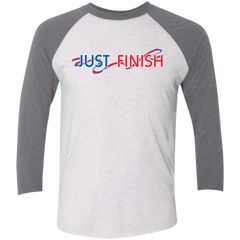Men Just Finish Raglan T-Shirt
